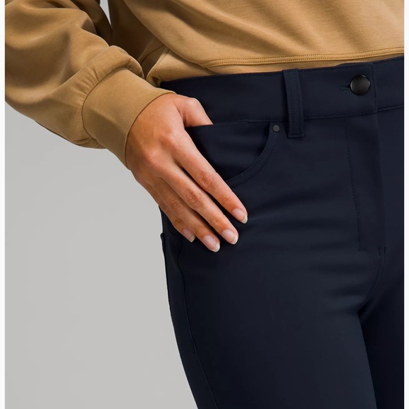 NWT: Lululemon City Sleek Slim Pant, 5 Pocket, High Rise, 30inch Inseam, Sz 2 - Picture 3 of 11